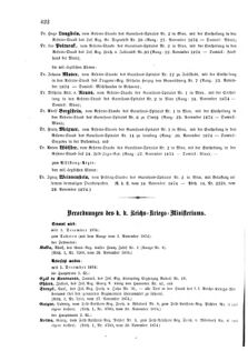 Kaiserlich-königliches Armee-Verordnungsblatt: Personal-Angelegenheiten 18741204 Seite: 2