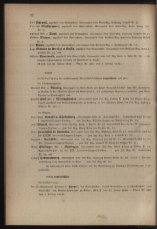 Kaiserlich-königliches Armee-Verordnungsblatt: Personal-Angelegenheiten 18760209 Seite: 8