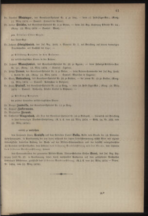 Kaiserlich-königliches Armee-Verordnungsblatt: Personal-Angelegenheiten 18760324 Seite: 3