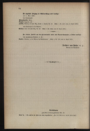 Kaiserlich-königliches Armee-Verordnungsblatt: Personal-Angelegenheiten 18760412 Seite: 8