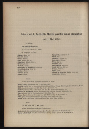 Kaiserlich-königliches Armee-Verordnungsblatt: Personal-Angelegenheiten 18760426 Seite: 14