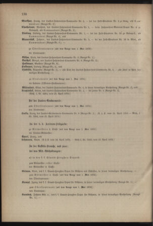 Kaiserlich-königliches Armee-Verordnungsblatt: Personal-Angelegenheiten 18760426 Seite: 40