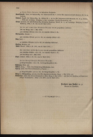 Kaiserlich-königliches Armee-Verordnungsblatt: Personal-Angelegenheiten 18760426 Seite: 58