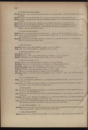 Kaiserlich-königliches Armee-Verordnungsblatt: Personal-Angelegenheiten 18760426 Seite: 70