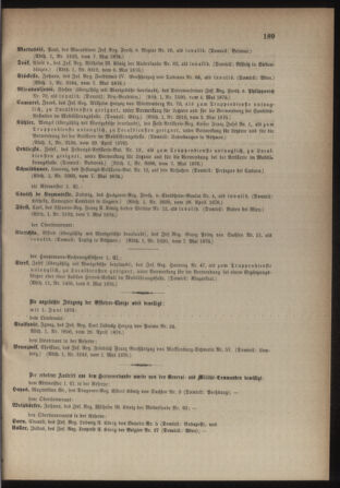 Kaiserlich-königliches Armee-Verordnungsblatt: Personal-Angelegenheiten 18760511 Seite: 15