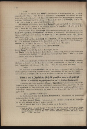 Kaiserlich-königliches Armee-Verordnungsblatt: Personal-Angelegenheiten 18760511 Seite: 2