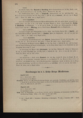 Kaiserlich-königliches Armee-Verordnungsblatt: Personal-Angelegenheiten 18760805 Seite: 2