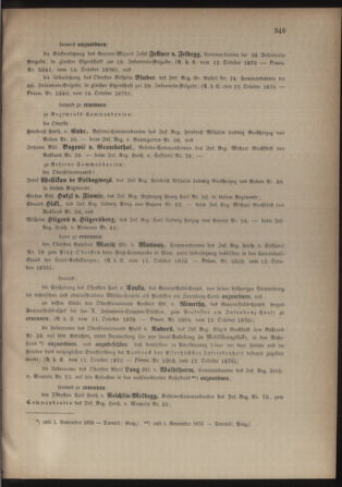 Kaiserlich-königliches Armee-Verordnungsblatt: Personal-Angelegenheiten 18761015 Seite: 3