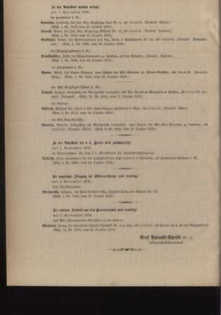 Kaiserlich-königliches Armee-Verordnungsblatt: Personal-Angelegenheiten 18761020 Seite: 6