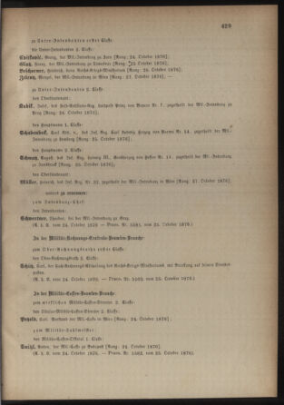 Kaiserlich-königliches Armee-Verordnungsblatt: Personal-Angelegenheiten 18761026 Seite: 53