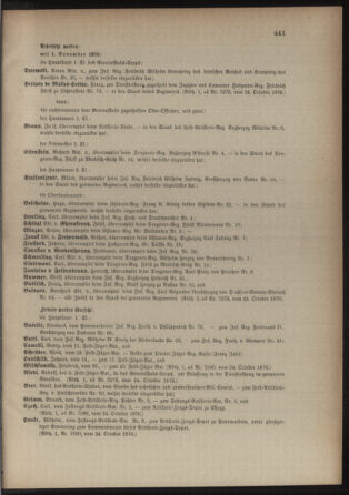 Kaiserlich-königliches Armee-Verordnungsblatt: Personal-Angelegenheiten 18761026 Seite: 65