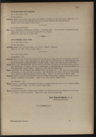 Kaiserlich-königliches Armee-Verordnungsblatt: Personal-Angelegenheiten 18761031 Seite: 5