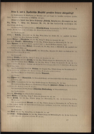 Kaiserlich-königliches Armee-Verordnungsblatt: Personal-Angelegenheiten 18770110 Seite: 3