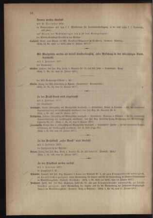 Kaiserlich-königliches Armee-Verordnungsblatt: Personal-Angelegenheiten 18770120 Seite: 4