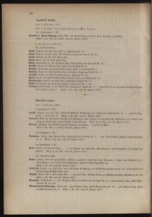 Kaiserlich-königliches Armee-Verordnungsblatt: Personal-Angelegenheiten 18770129 Seite: 6