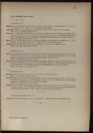 Kaiserlich-königliches Armee-Verordnungsblatt: Personal-Angelegenheiten 18770225 Seite: 5