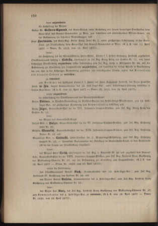 Kaiserlich-königliches Armee-Verordnungsblatt: Personal-Angelegenheiten 18770421 Seite: 2