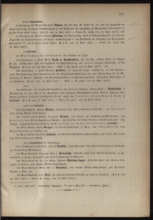 Kaiserlich-königliches Armee-Verordnungsblatt: Personal-Angelegenheiten 18770421 Seite: 3