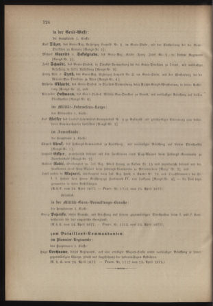 Kaiserlich-königliches Armee-Verordnungsblatt: Personal-Angelegenheiten 18770425 Seite: 10