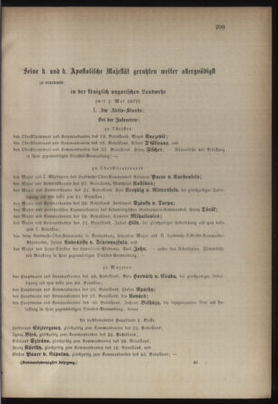 Kaiserlich-königliches Armee-Verordnungsblatt: Personal-Angelegenheiten 18770507 Seite: 9