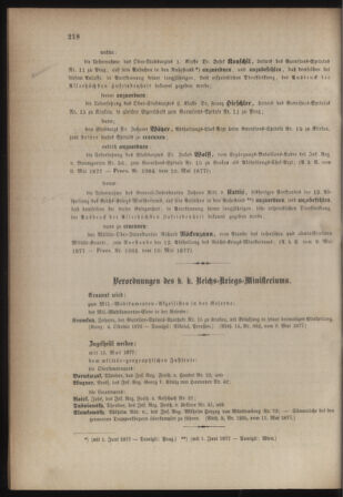 Kaiserlich-königliches Armee-Verordnungsblatt: Personal-Angelegenheiten 18770513 Seite: 2