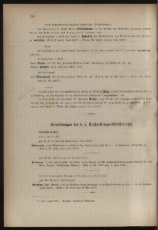 Kaiserlich-königliches Armee-Verordnungsblatt: Personal-Angelegenheiten 18770607 Seite: 2