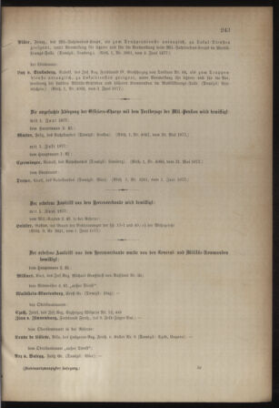 Kaiserlich-königliches Armee-Verordnungsblatt: Personal-Angelegenheiten 18770607 Seite: 5