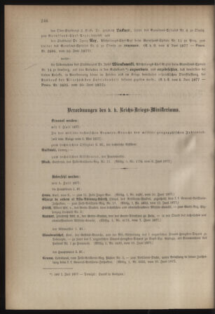 Kaiserlich-königliches Armee-Verordnungsblatt: Personal-Angelegenheiten 18770613 Seite: 2