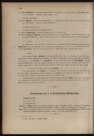 Kaiserlich-königliches Armee-Verordnungsblatt: Personal-Angelegenheiten 18770628 Seite: 4