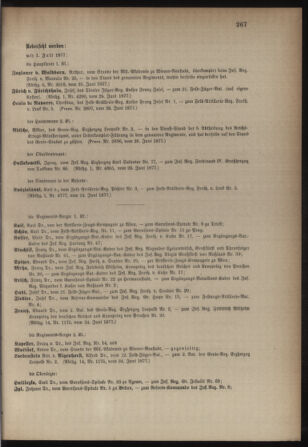 Kaiserlich-königliches Armee-Verordnungsblatt: Personal-Angelegenheiten 18770628 Seite: 5