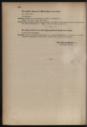 Kaiserlich-königliches Armee-Verordnungsblatt: Personal-Angelegenheiten 18770628 Seite: 8