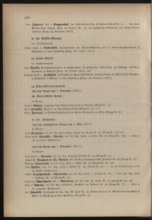 Kaiserlich-königliches Armee-Verordnungsblatt: Personal-Angelegenheiten 18771028 Seite: 4