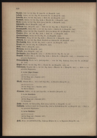 Kaiserlich-königliches Armee-Verordnungsblatt: Personal-Angelegenheiten 18771028 Seite: 42