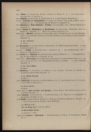 Kaiserlich-königliches Armee-Verordnungsblatt: Personal-Angelegenheiten 18771028 Seite: 6