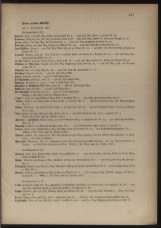 Kaiserlich-königliches Armee-Verordnungsblatt: Personal-Angelegenheiten 18771028 Seite: 61