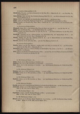 Kaiserlich-königliches Armee-Verordnungsblatt: Personal-Angelegenheiten 18771028 Seite: 64