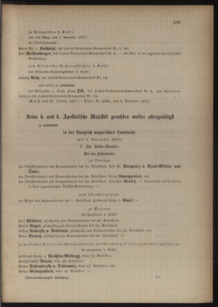 Kaiserlich-königliches Armee-Verordnungsblatt: Personal-Angelegenheiten 18771109 Seite: 9