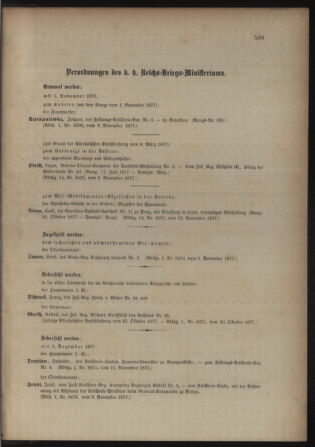 Kaiserlich-königliches Armee-Verordnungsblatt: Personal-Angelegenheiten 18771113 Seite: 3