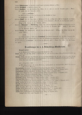 Kaiserlich-königliches Armee-Verordnungsblatt: Personal-Angelegenheiten 18771204 Seite: 2