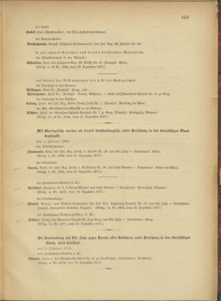 Kaiserlich-königliches Armee-Verordnungsblatt: Personal-Angelegenheiten 18771221 Seite: 3