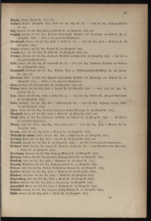 Kaiserlich-königliches Armee-Verordnungsblatt: Personal-Angelegenheiten 18780101 Seite: 19