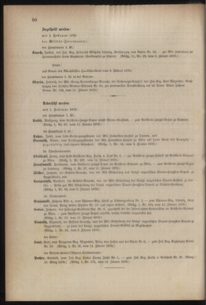 Kaiserlich-königliches Armee-Verordnungsblatt: Personal-Angelegenheiten 18780116 Seite: 8