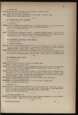 Kaiserlich-königliches Armee-Verordnungsblatt: Personal-Angelegenheiten 18780128 Seite: 5