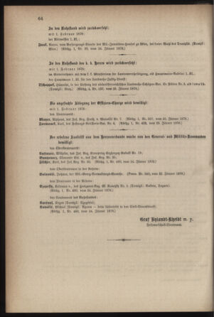 Kaiserlich-königliches Armee-Verordnungsblatt: Personal-Angelegenheiten 18780128 Seite: 6