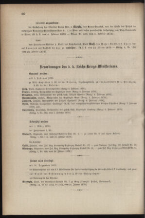 Kaiserlich-königliches Armee-Verordnungsblatt: Personal-Angelegenheiten 18780208 Seite: 2