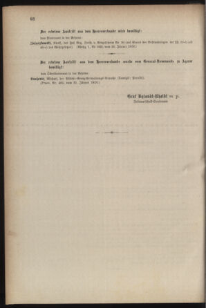 Kaiserlich-königliches Armee-Verordnungsblatt: Personal-Angelegenheiten 18780208 Seite: 4