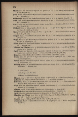 Kaiserlich-königliches Armee-Verordnungsblatt: Personal-Angelegenheiten 18780425 Seite: 40