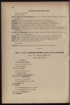 Kaiserlich-königliches Armee-Verordnungsblatt: Personal-Angelegenheiten 18780425 Seite: 48