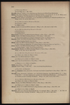 Kaiserlich-königliches Armee-Verordnungsblatt: Personal-Angelegenheiten 18780425 Seite: 58