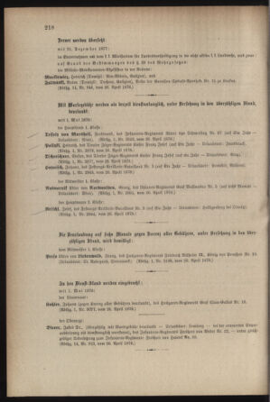 Kaiserlich-königliches Armee-Verordnungsblatt: Personal-Angelegenheiten 18780427 Seite: 4